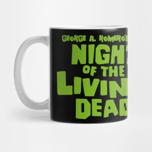 NIGHT OF THE LIVING DEAD CLASSIC LOGO Mug